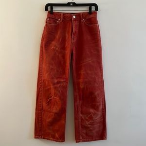 UO Wide Leg Overdye Jeans
